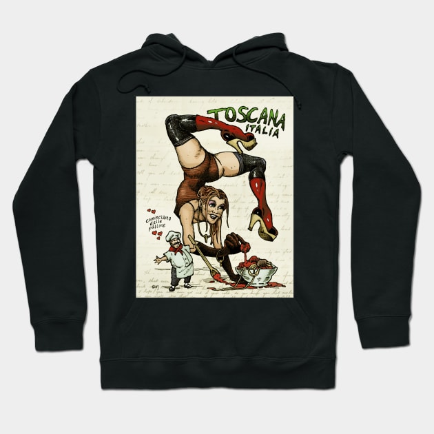 Tuscany, Italy Hoodie by Froobius